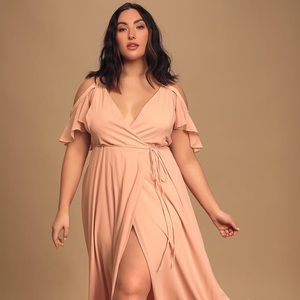 Lulus cold shoulder dress